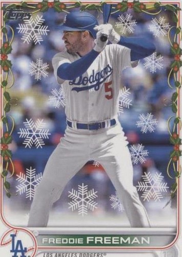 2022 Topps Holiday - Freddie Freeman #HW82