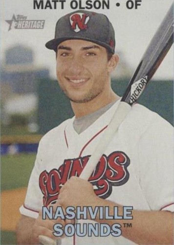 2016 Topps Heritage Minor League Edition - Matt Olson #66