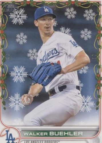 2022 Topps Holiday - Walker Buehler #HW25