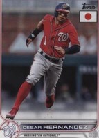 2022 Topps Japan Edition - Cesar Hernandez #80