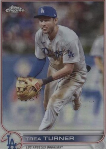 2022 Topps Chrome Sonic - Trea Turner #190