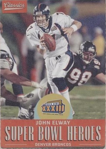 2017 Panini Classics John Elway #SBH-JE