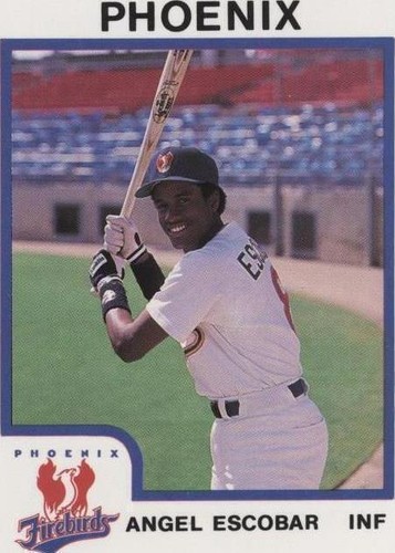 1987 ProCards Minor League Angel Escobar - Phoenix Firebirds 1987 ProCards Minor League Angel Escobar - Phoenix Firebirds