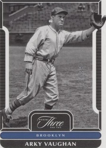 2023 Panini Three and Two - Arky Vaughan #28