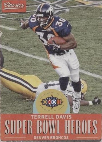 2017 Panini Classics Terrell Davis #SBH-TD