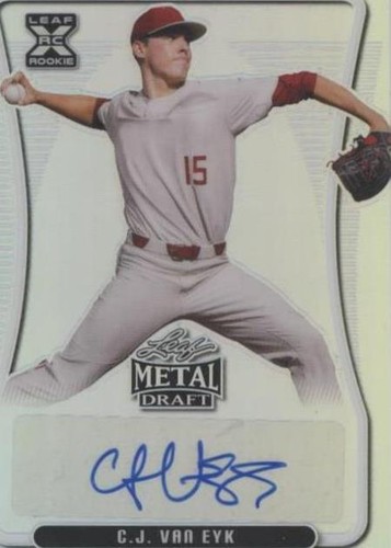 2020 Leaf Metal Draft - CJ Van Eyk #BA-CVE