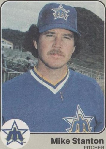 1983 Fleer - Mike Stanton #486