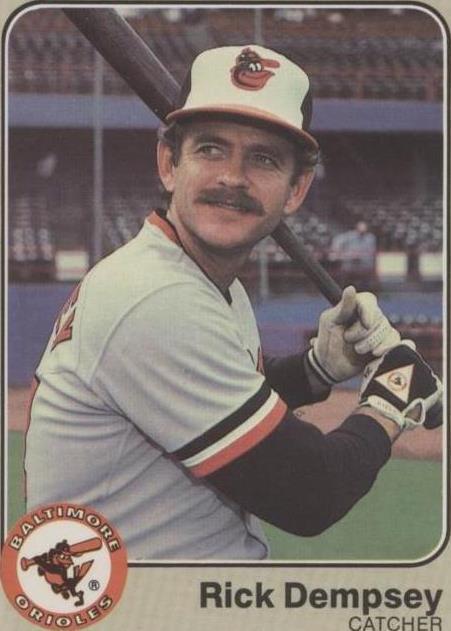 1983 Fleer - Rick Dempsey #58