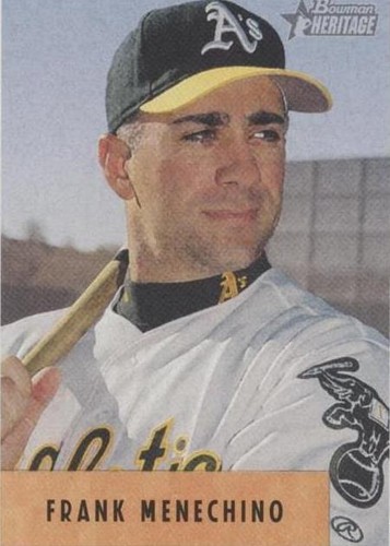 2002 Bowman Heritage - Frank Menechino #436
