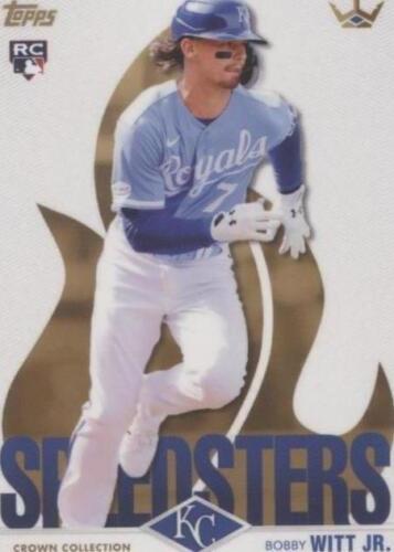 2022 Topps 582 Montgomery Club Stamped Foil RC Bobby Witt Jr 2022 Topps 582 Montgomery Club Stamped Foil RC Bobby Witt Jr