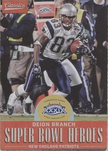 2017 Panini Classics Deion Branch #SBH-DB