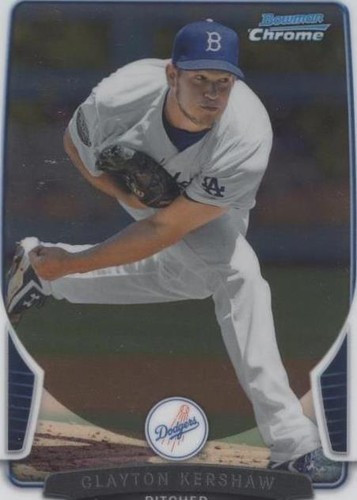 2013 Bowman Chrome - Clayton Kershaw #220