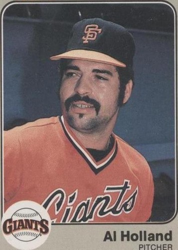 1983 Fleer - Al Holland #262