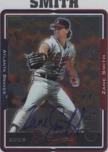 2005 Topps Retired Signature Edition - Zane Smith #TA-ZS