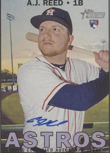 2016 Topps Heritage High Number - A.J. Reed #ROA-ARE