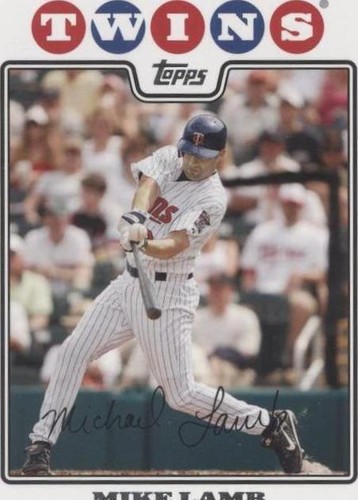 2008 Topps Updates & Highlights - Mike Lamb #UH115
