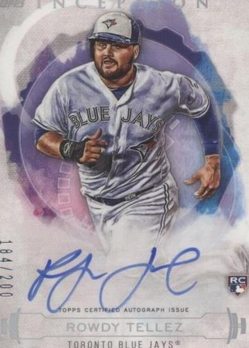 2019 Topps Inception - Rowdy Tellez #RES-RT
