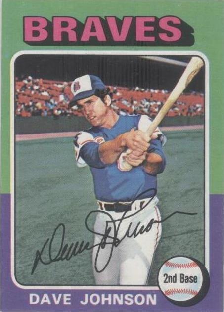 1975 Topps Mini - Davey Johnson #57