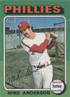1975 Topps Mini - Mike Anderson #118