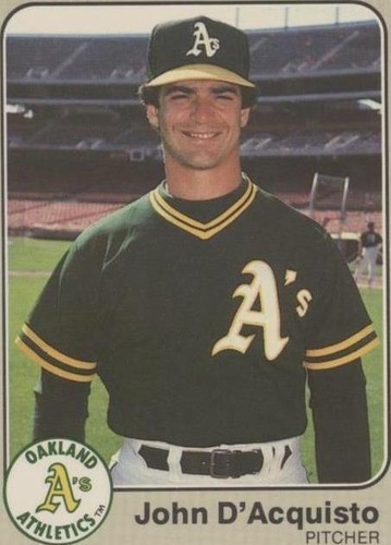 1983 Fleer - John D'Acquisto #516