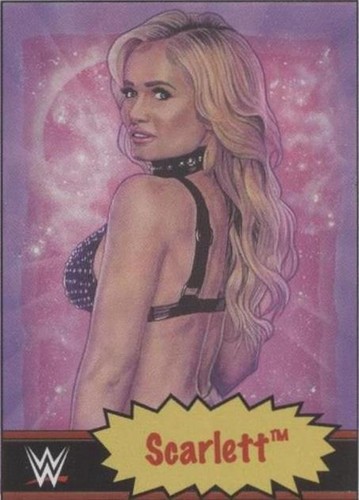 2021 Topps WWE Living Set - Scarlett #40