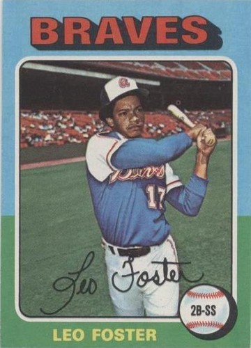 1975 Topps Mini - Leo Foster #418