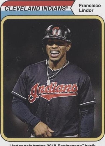2018 Topps Throwback Thursday #TBT - Francisco Lindor #197