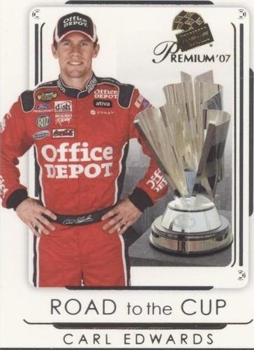 2007 Press Pass Premium - Carl Edwards #55