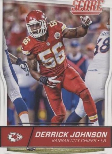 2016 Score Derrick Johnson #166