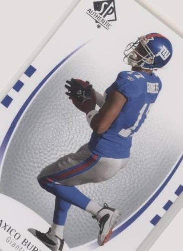 2007 SP Authentic Plaxico Burress #70