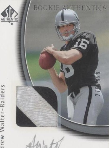 2005 SP Authentic Andrew Walter #226
