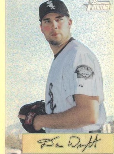 2002 Bowman Heritage - Dan Wright #96BHC