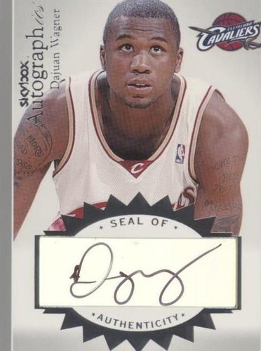 2003-04 Skybox Autographics - Dajuan Wagner #A-DW
