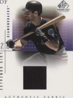 2001 SP Game Used Edition - Luis Gonzalez #LG