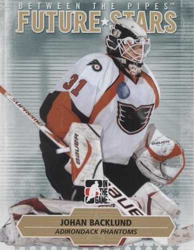 2009-10 In the Game Between the Pipes - Johan Backlund #15