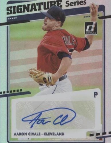 2020 Panini Donruss - Aaron Civale #SS-AC