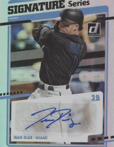 2020 Panini Donruss - Isan Diaz #SS-ID