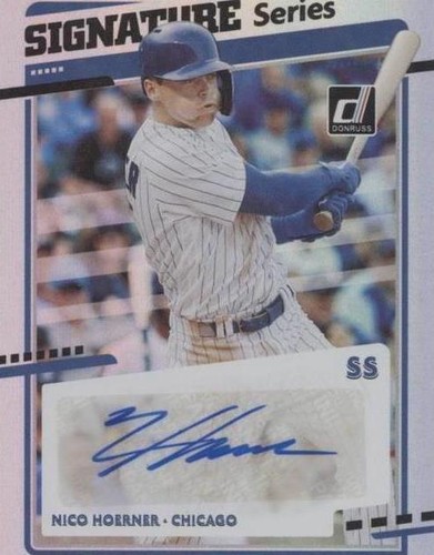 2020 Panini Donruss - Nico Hoerner #SS-NH