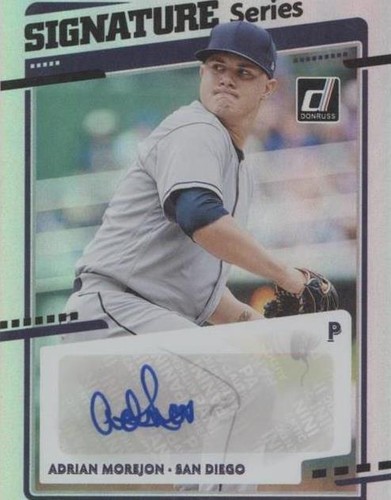 2020 Panini Donruss - Adrian Morejon #SS-AM