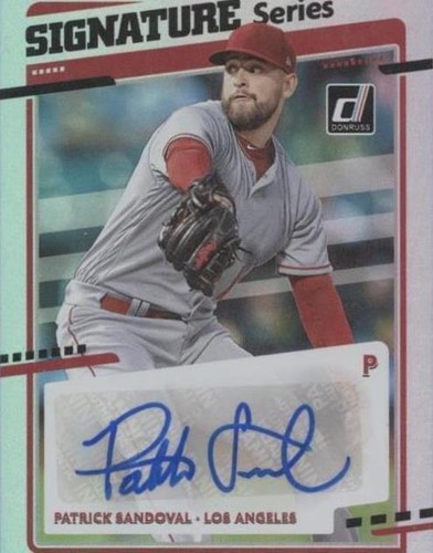 2020 Panini Donruss - Patrick Sandoval #SS-PS