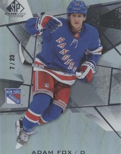 2021-22 Upper Deck SP Game Used - Adam Fox #79