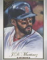 2019 Topps Gallery - J.D. Martinez #178