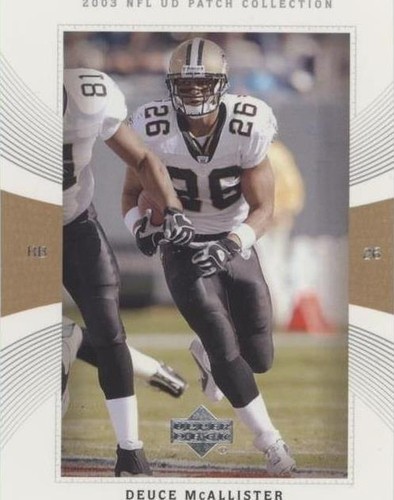 2003 Upper Deck UD Patch Collection Deuce McAllister #33