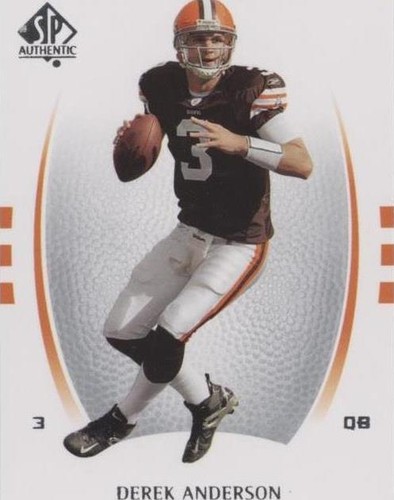 2007 SP Authentic Derek Anderson #21
