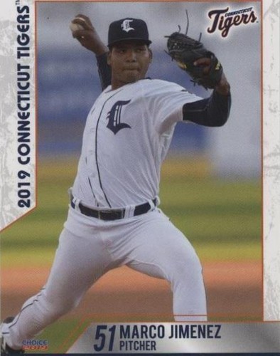 2019 Choice Connecticut Tigers - Marco Jimenez #13