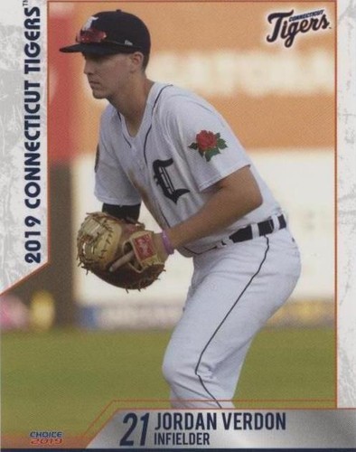 2019 Choice Connecticut Tigers - Jordan Verdon #34