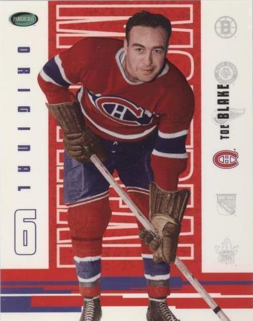 2003-04 Parkhurst Original Six Montreal Canadiens - Toe Blake #46
