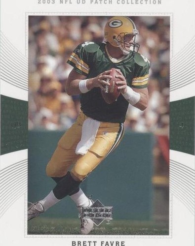 2003 Upper Deck UD Patch Collection Brett Favre #4