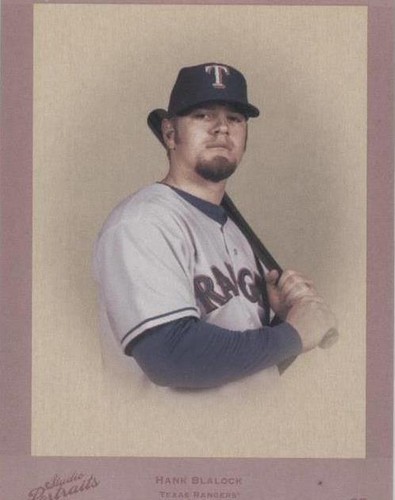 2005 Donruss Studio - Hank Blalock #SP-9