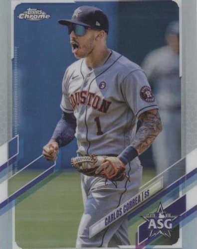 2021 Topps Chrome Update Series - Carlos Correa #ASG-37